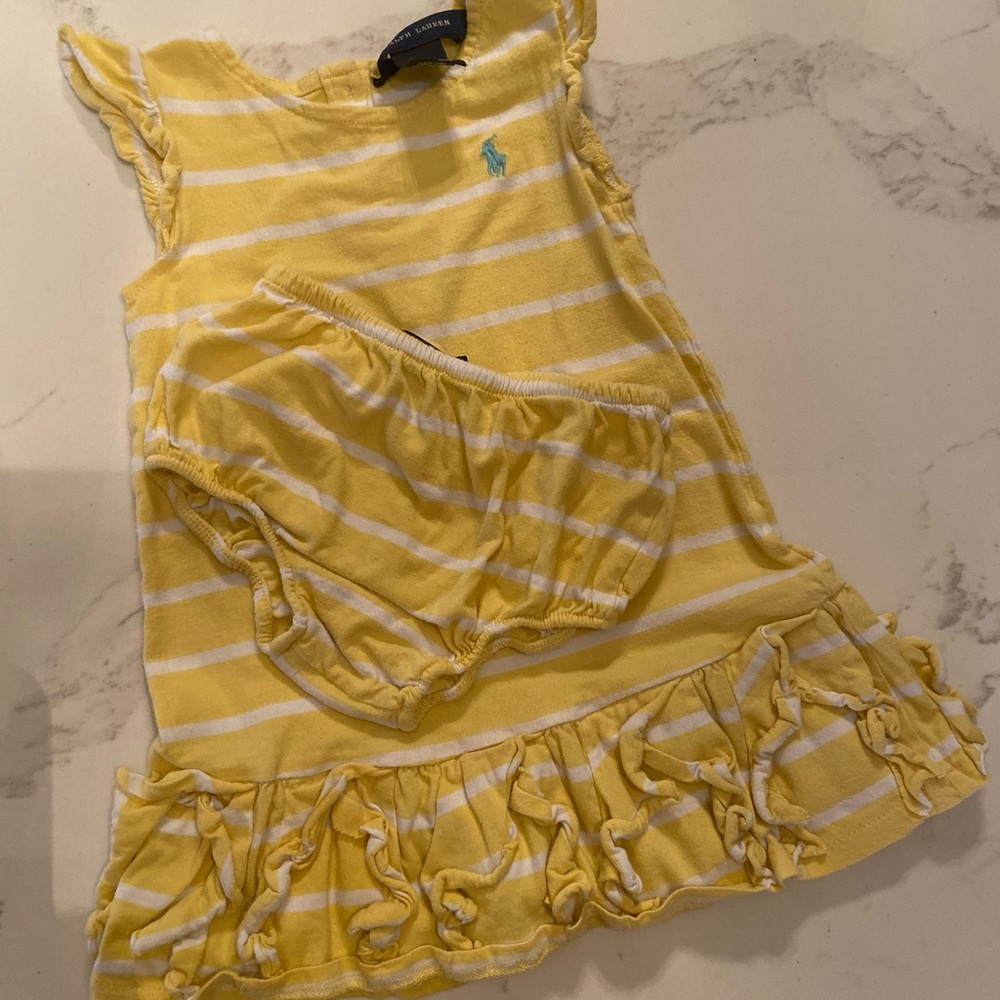 Ralph Lauren dress and bloomers